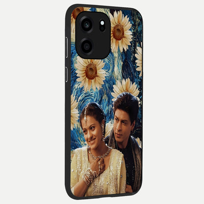  Eternal Love Story back cover For OnePlus Nord CE 6 slim fit glass case with vibrant aesthetic design