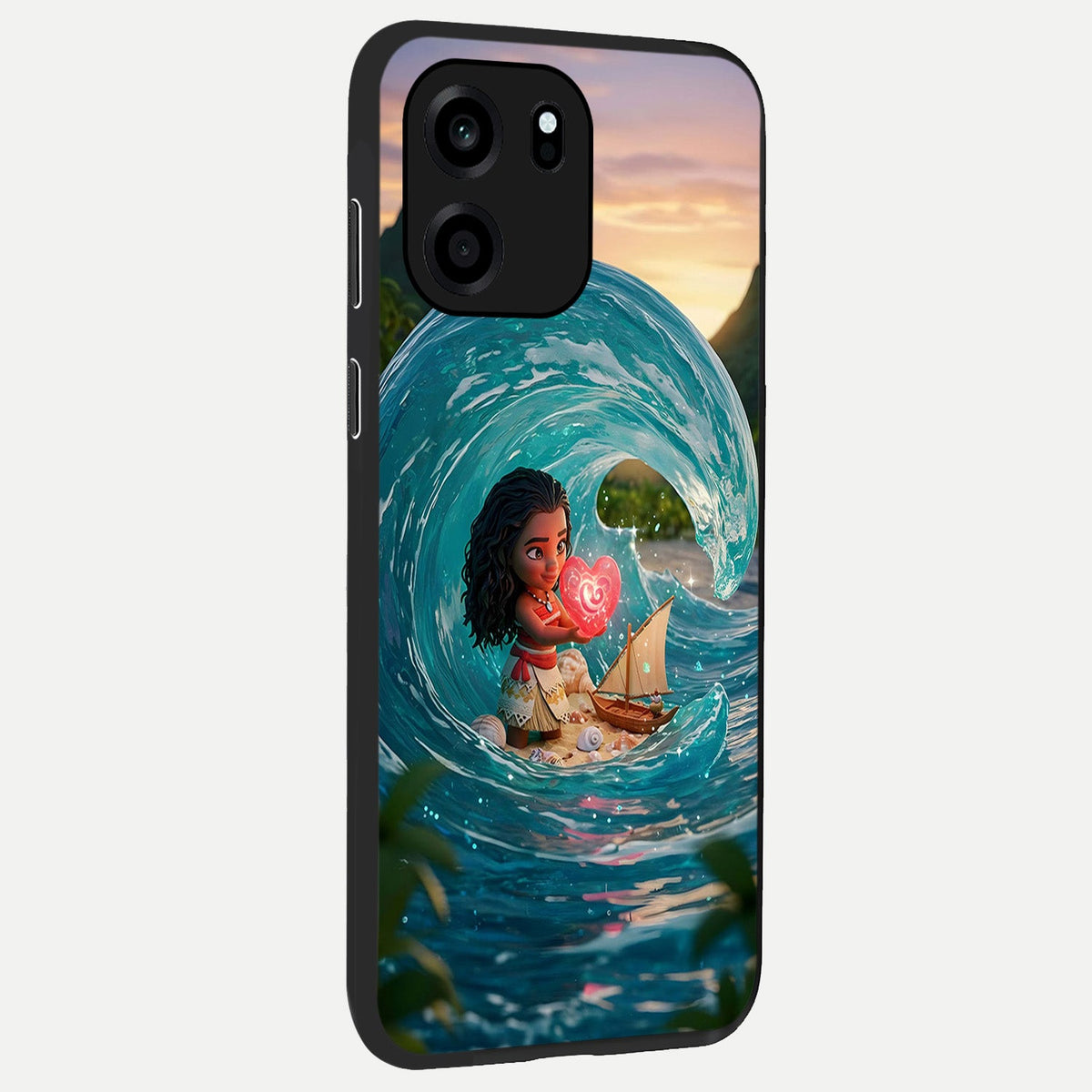  Heart of Ocean back cover For OnePlus Nord CE 6 slim fit glass case with vibrant aesthetic design