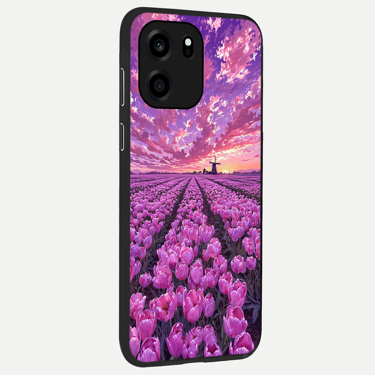  Lavender Dream Skies back cover For OnePlus Nord CE 6 slim fit glass case with vibrant aesthetic design