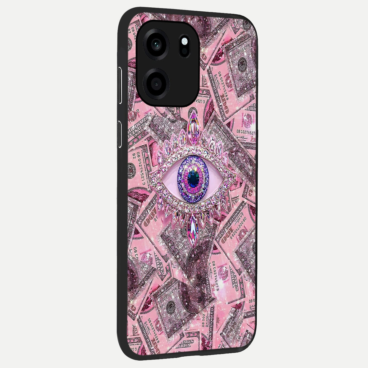  Money Eye Luxe back cover For OnePlus Nord CE 6 slim fit glass case with vibrant aesthetic design