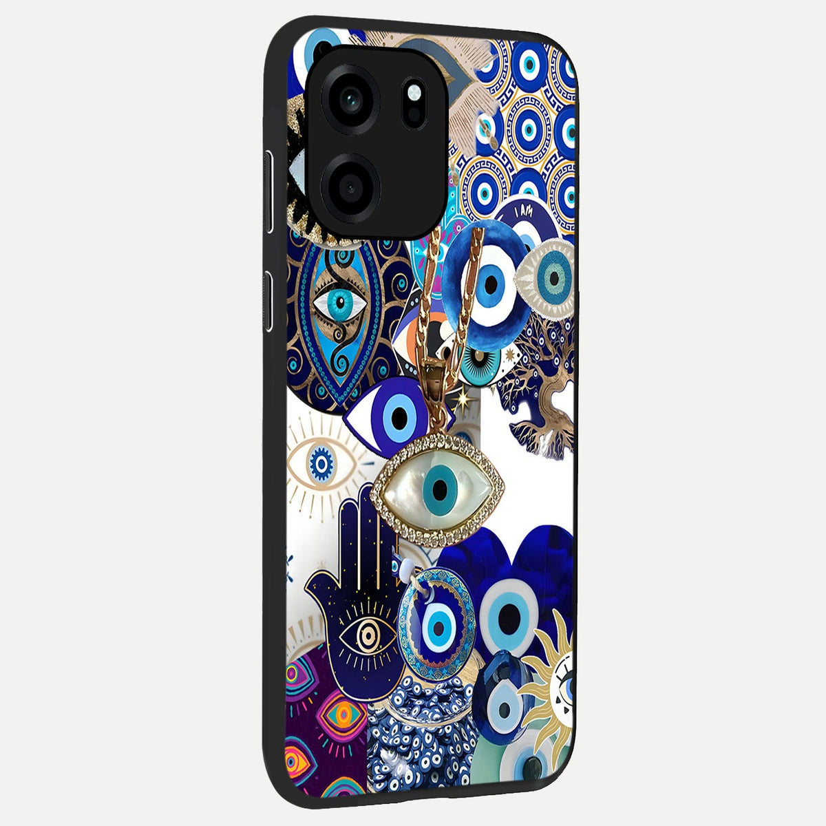  Mystic Charm Eye back cover For OnePlus Nord CE 6 slim fit glass case with vibrant aesthetic design