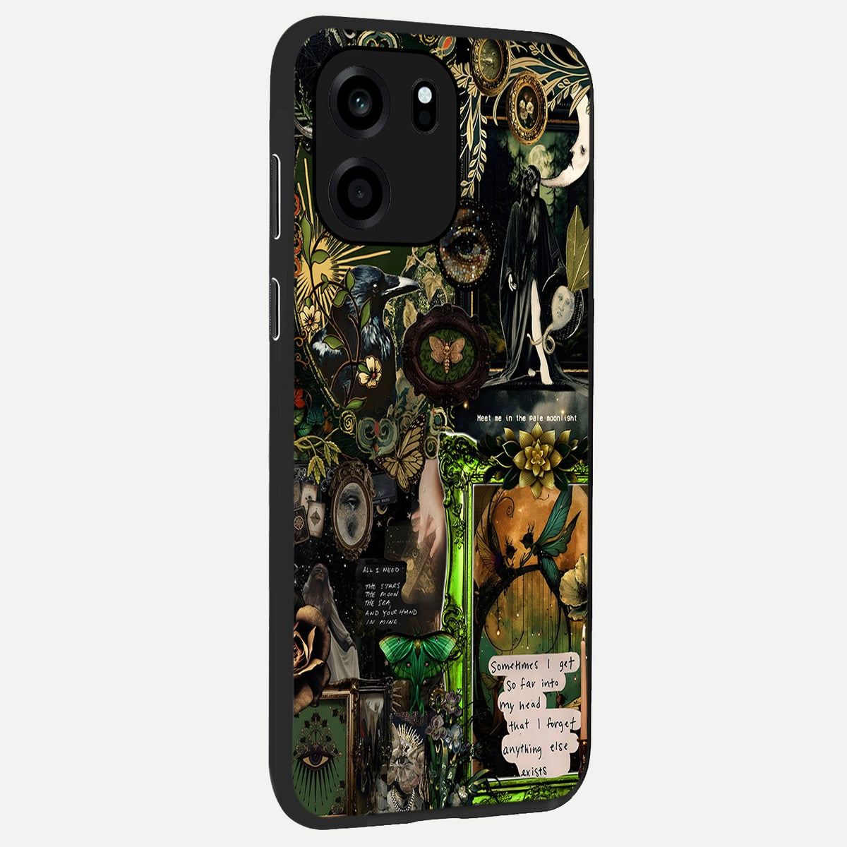  Mystic Woods Secret back cover For OnePlus Nord CE 6 slim fit glass case with vibrant aesthetic design