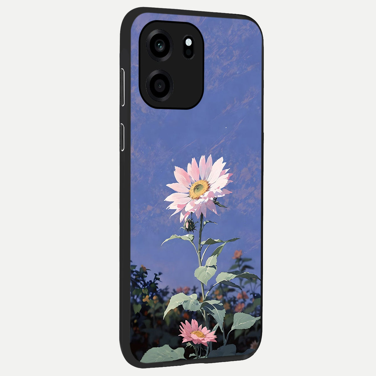  Pink Shells Outline back cover For OnePlus Nord CE 6 slim fit glass case with vibrant aesthetic design