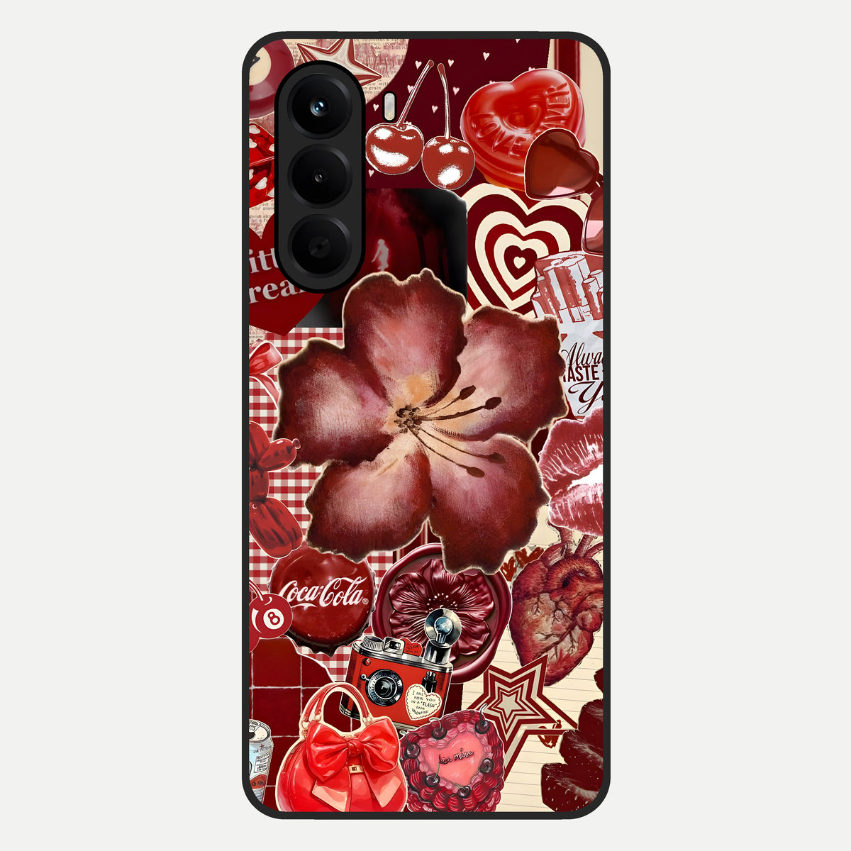  Aesthetic Little Freak Glass Case For OnePlus Nord CE 6 Lite back cover – full design glossy printed glass finish