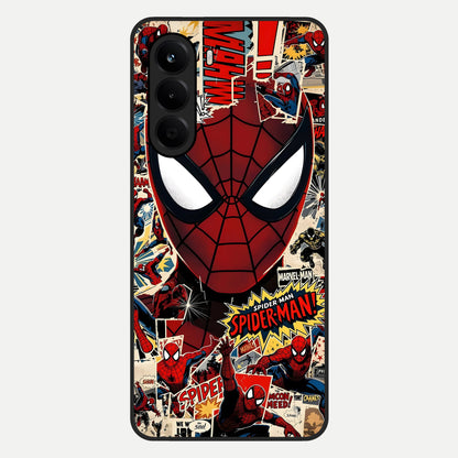  Aesthetic Wonder Spider Glass Case For OnePlus Nord CE 6 Lite back cover – full design glossy printed glass finish
