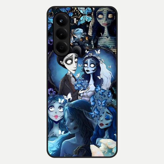  Butterfly Ghost Soul Glass Case For OnePlus Nord CE 6 Lite back cover – full design glossy printed glass finish