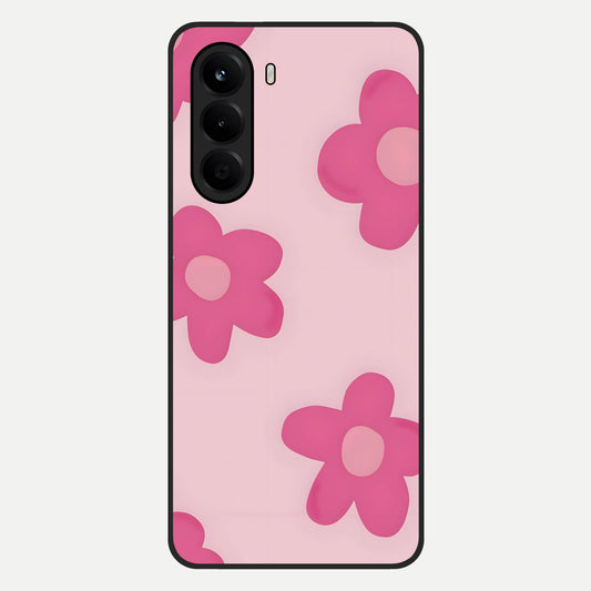  Candy Bloom Dreams Glass Case For OnePlus Nord CE 6 Lite back cover – full design glossy printed glass finish