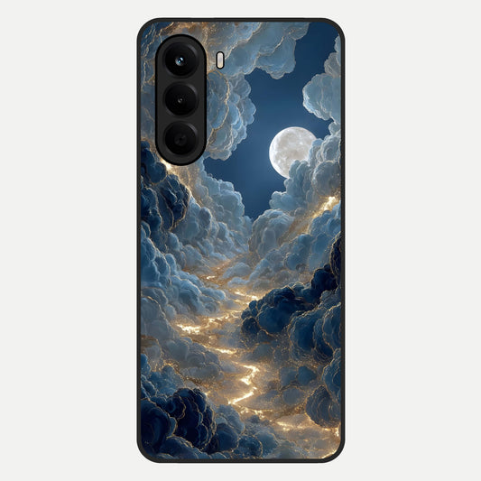  Celestial Cloud Road Glass Case For OnePlus Nord CE 6 Lite back cover – full design glossy printed glass finish