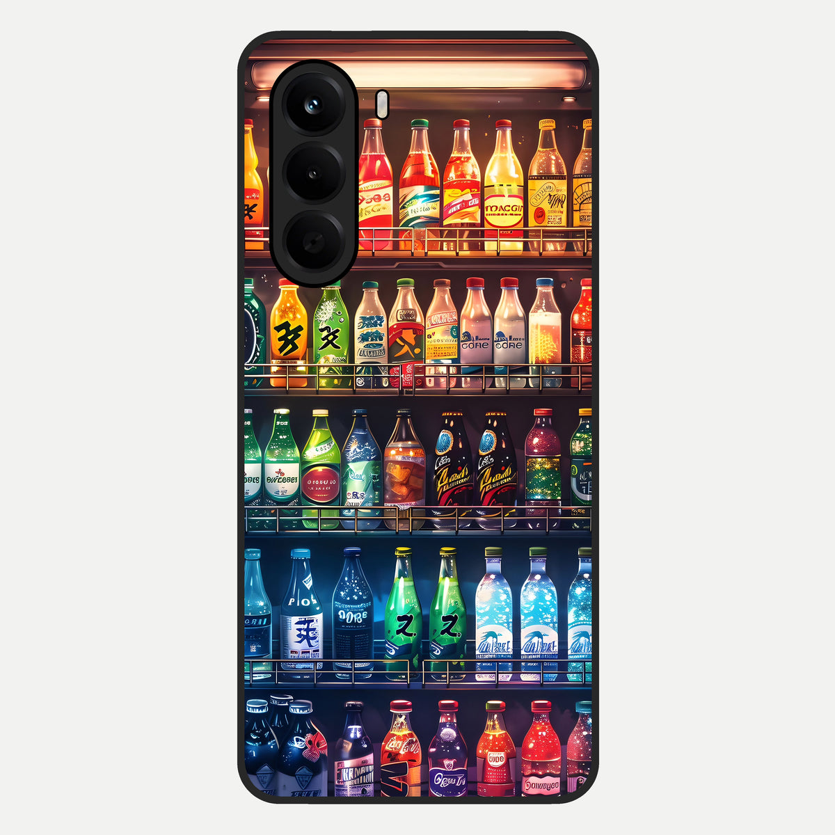  Colorfull Tree Glass Case For OnePlus Nord CE 6 Lite back cover – full design glossy printed glass finish