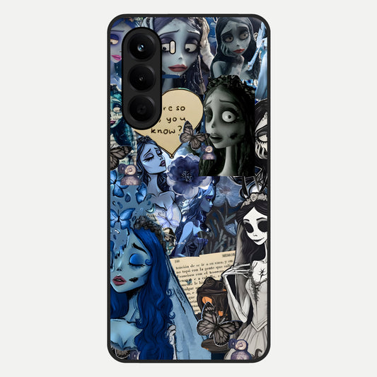  Corpse Bride Posters Glass Case For OnePlus Nord CE 6 Lite back cover – full design glossy printed glass finish