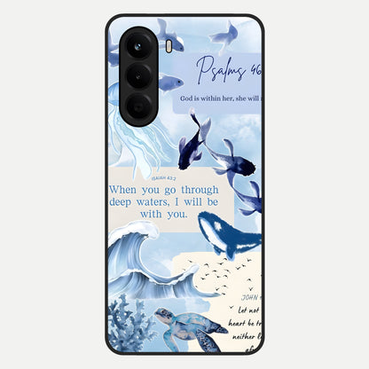  Faithful Ocean Promise Glass Case For OnePlus Nord CE 6 Lite back cover – full design glossy printed glass finish