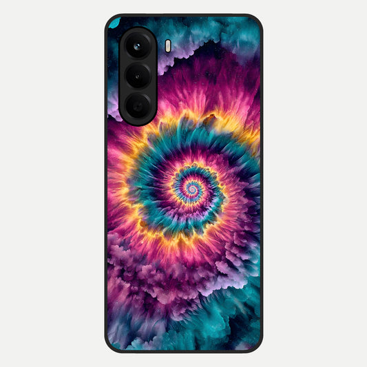  Galactic Spiral Burst Glass Case For OnePlus Nord CE 6 Lite back cover – full design glossy printed glass finish