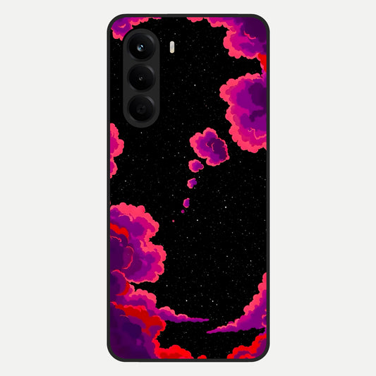  Galaxy Dream Frame Glass Case For OnePlus Nord CE 6 Lite back cover – full design glossy printed glass finish
