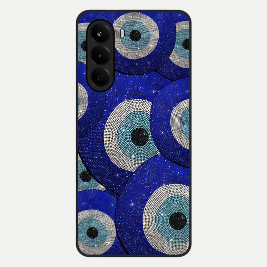  Galaxy Eye Flow Glass Case For OnePlus Nord CE 6 Lite back cover – full design glossy printed glass finish