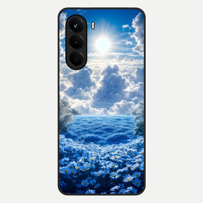  Heavenly Daisy Horizon Glass Case For OnePlus Nord CE 6 Lite back cover – full design glossy printed glass finish