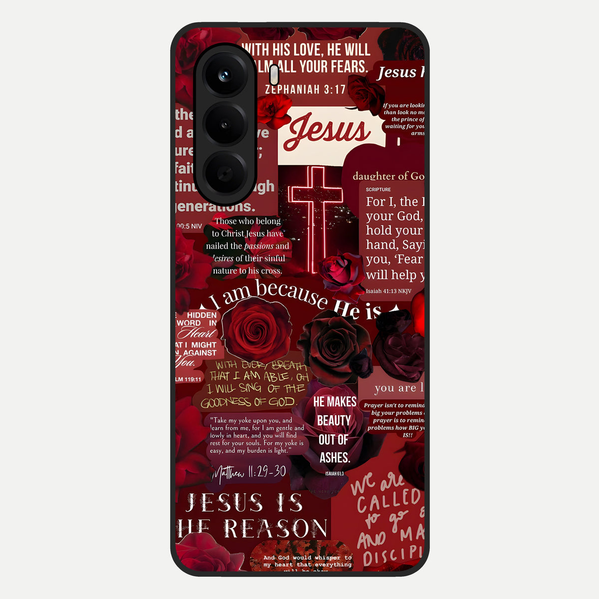  Jesus Love Heals Glass Case For OnePlus Nord CE 6 Lite back cover – full design glossy printed glass finish