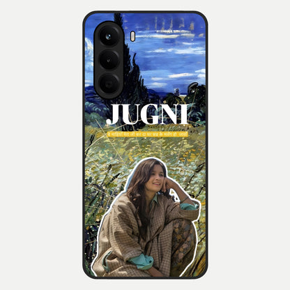  Jugni Soul Vibes Glass Case For OnePlus Nord CE 6 Lite back cover – full design glossy printed glass finish