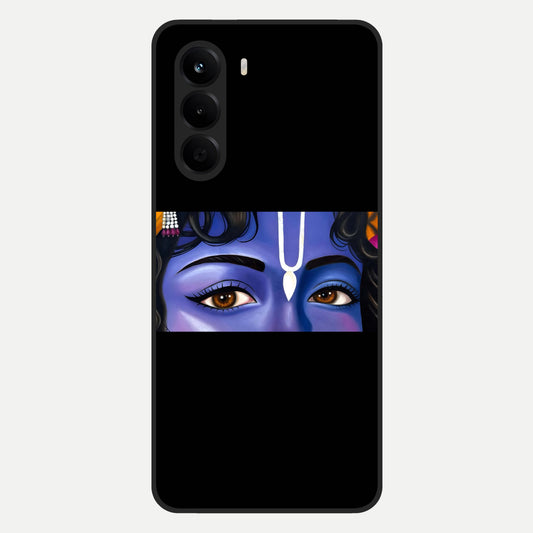  Krishna Eye Glass Case For OnePlus Nord CE 6 Lite back cover – full design glossy printed glass finish