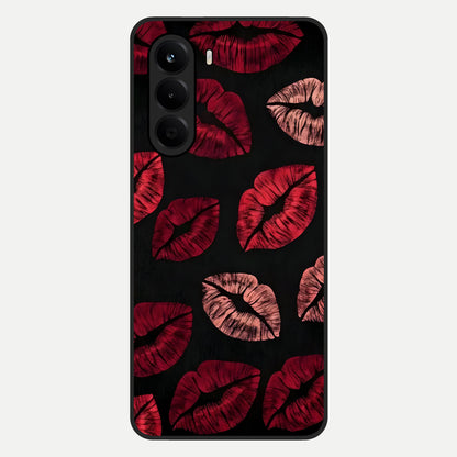  Midnight Kiss Love Glass Case For OnePlus Nord CE 6 Lite back cover – full design glossy printed glass finish