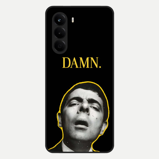  Mr Bean Damn Glass Case For OnePlus Nord CE 6 Lite back cover – full design glossy printed glass finish