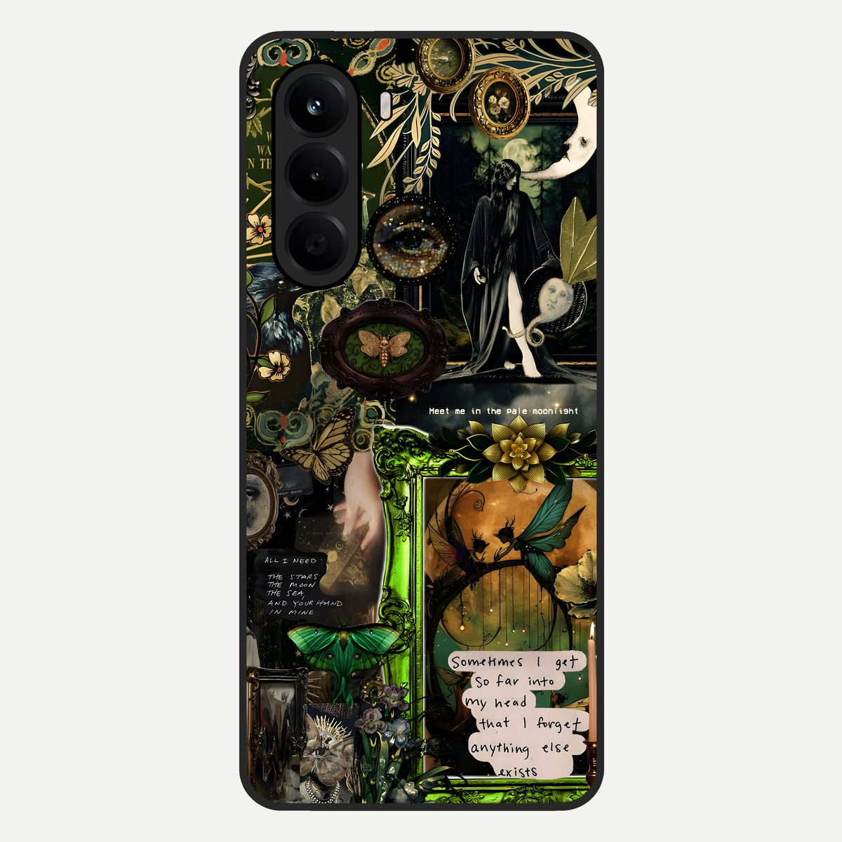  Mystic Woods Secret Glass Case For OnePlus Nord CE 6 Lite back cover – full design glossy printed glass finish