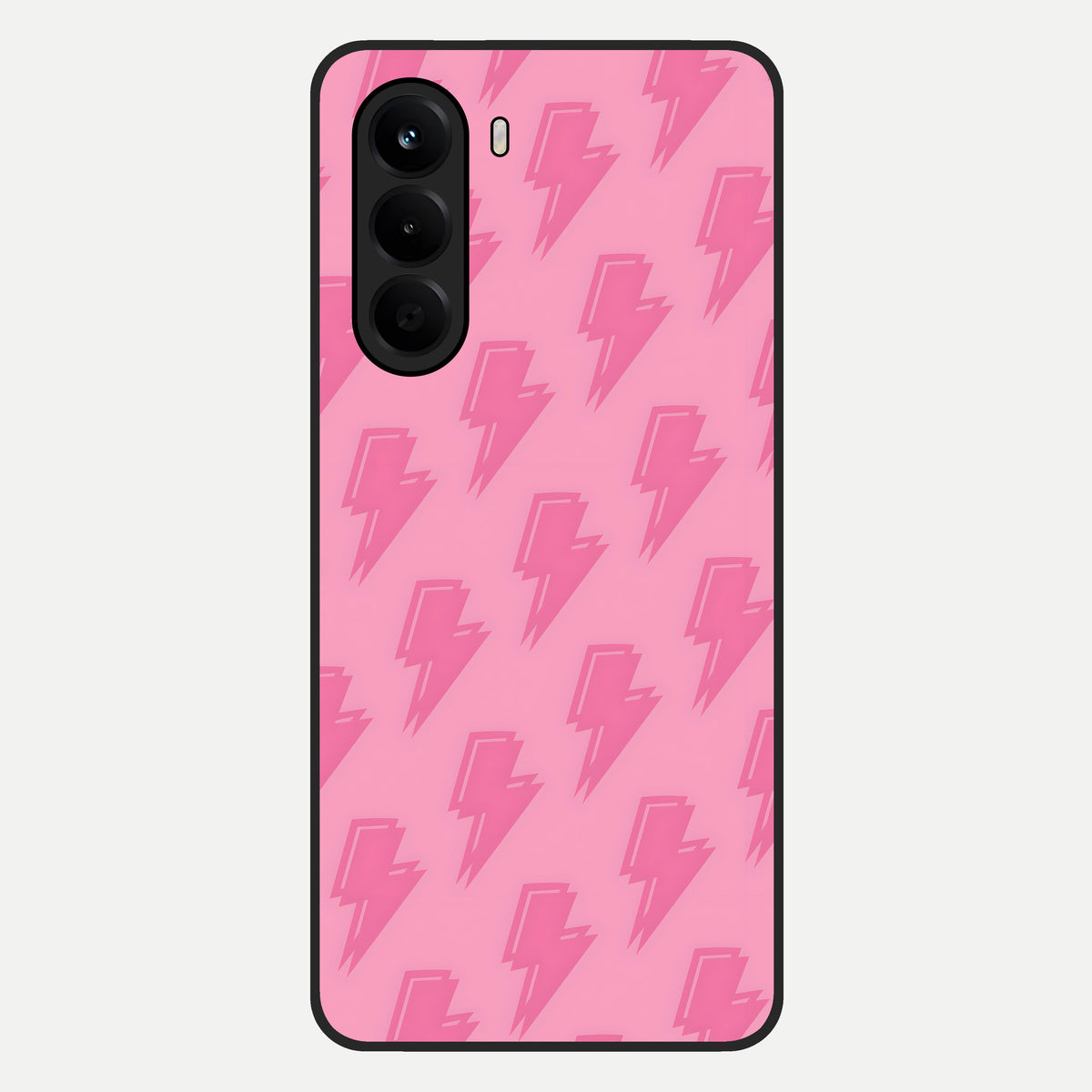 Pink Moo Magic Glass Case For OnePlus Nord CE 6 Lite back cover – full design glossy printed glass finish