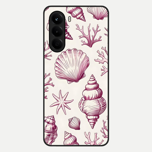 Pink Power Sparks Glass Case For OnePlus Nord CE 6 Lite back cover – full design glossy printed glass finish