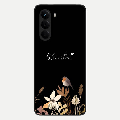  Quiet Garden Tune Custom Name Glass Case For OnePlus Nord CE 6 Lite back cover – full design glossy printed glass finish