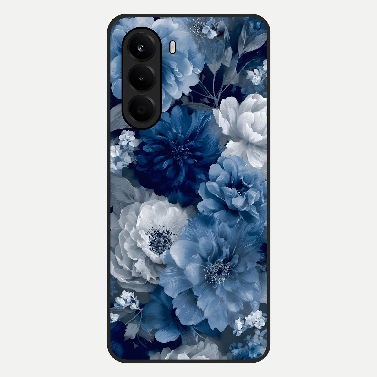  Royal Bloom Garden Glass Case For OnePlus Nord CE 6 Lite back cover – full design glossy printed glass finish