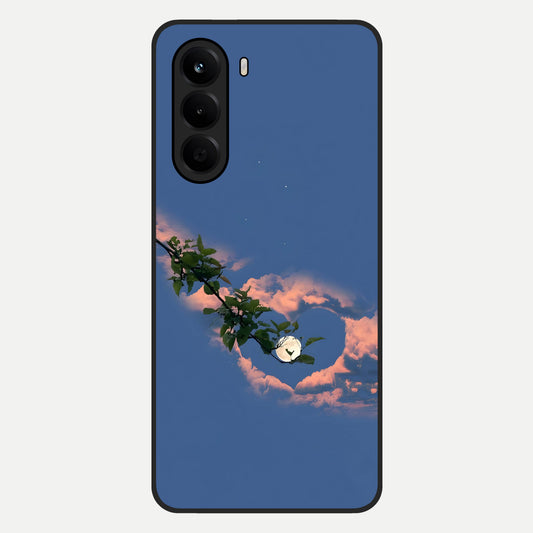  Sky Under Tree Glass Case For OnePlus Nord CE 6 Lite back cover – full design glossy printed glass finish