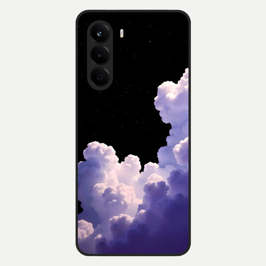  Starlit Night Whispers Glass Case For OnePlus Nord CE 6 Lite back cover – full design glossy printed glass finish