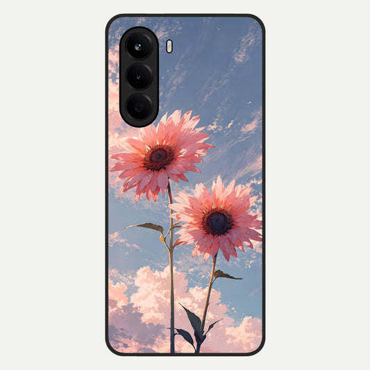  Sun Moon Balance Glass Case For OnePlus Nord CE 6 Lite back cover – full design glossy printed glass finish