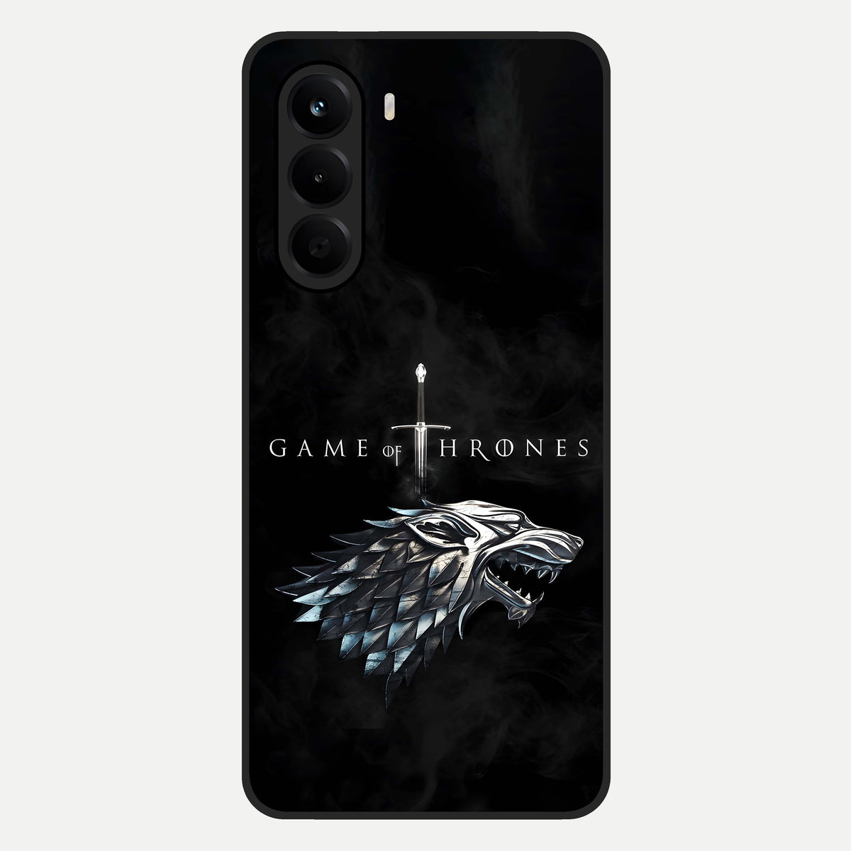  Throne Wolf Legacy Glass Case For OnePlus Nord CE 6 Lite back cover – full design glossy printed glass finish