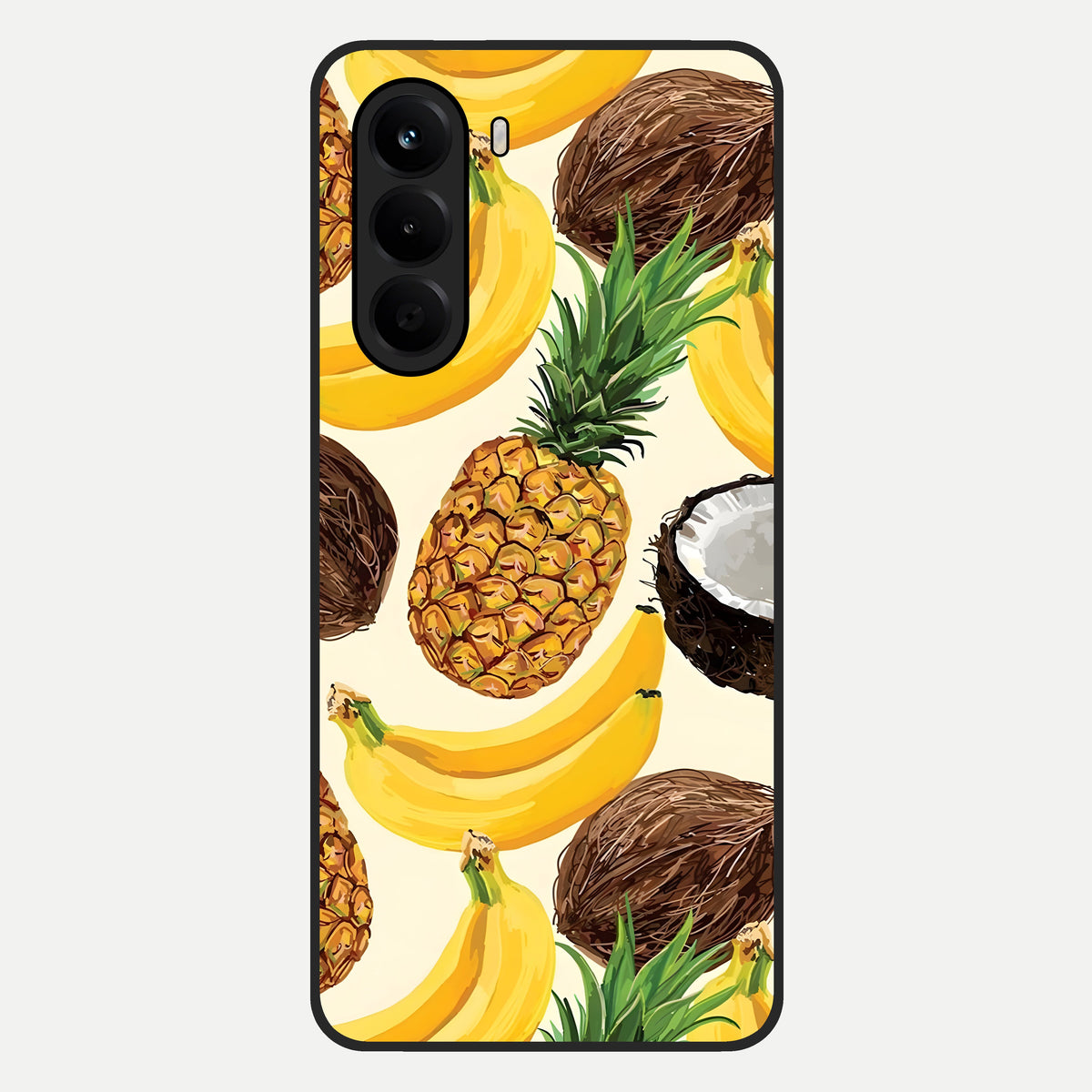  Tropical Fruit Mood Glass Case For OnePlus Nord CE 6 Lite back cover – full design glossy printed glass finish