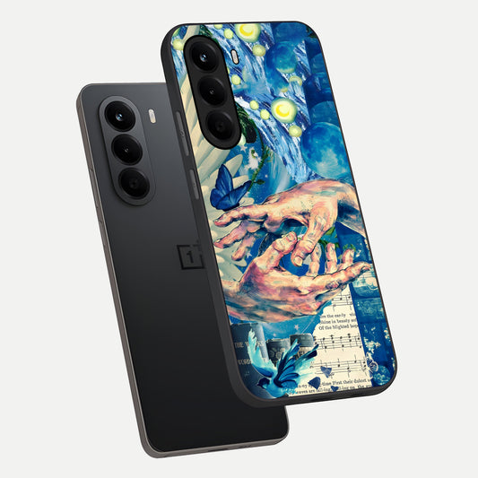  Aesthetic Divider phone case For OnePlus Nord CE 6 Lite showing premium glass back cover with detailed artwork