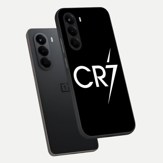  CR7 Elite Strike phone case For OnePlus Nord CE 6 Lite showing premium glass back cover with detailed artwork