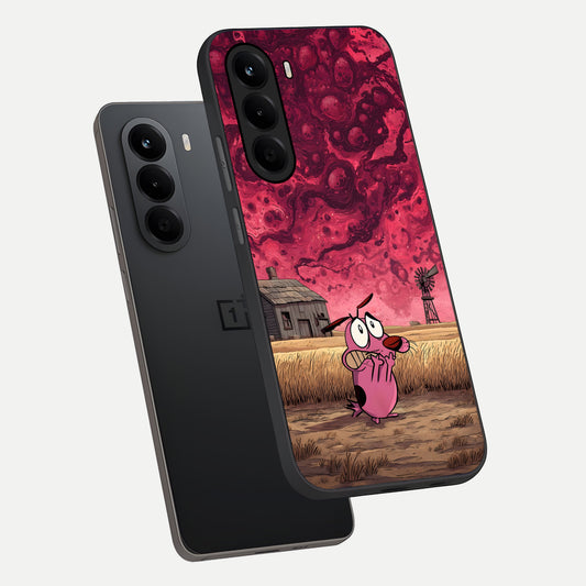  Courage Under Sky phone case For OnePlus Nord CE 6 Lite showing premium glass back cover with detailed artwork