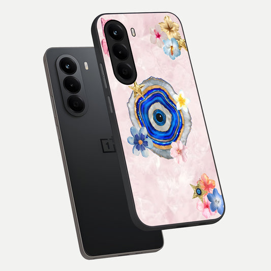  Divine Aura Bloom phone case For OnePlus Nord CE 6 Lite showing premium glass back cover with detailed artwork