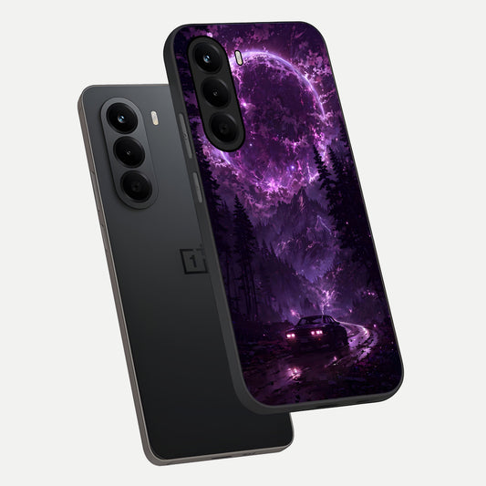 Eternal Cosmic Drive phone case For OnePlus Nord CE 6 Lite showing premium glass back cover with detailed artwork