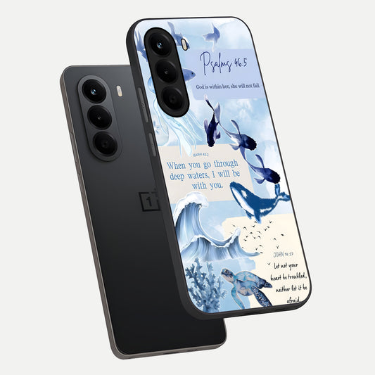 Faithful Ocean Promise phone case For OnePlus Nord CE 6 Lite showing premium glass back cover with detailed artwork