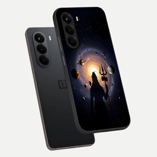  Galactic Shiva Vision phone case For OnePlus Nord CE 6 Lite showing premium glass back cover with detailed artwork