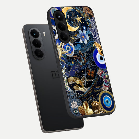  Golden Moon Magic phone case For OnePlus Nord CE 6 Lite showing premium glass back cover with detailed artwork