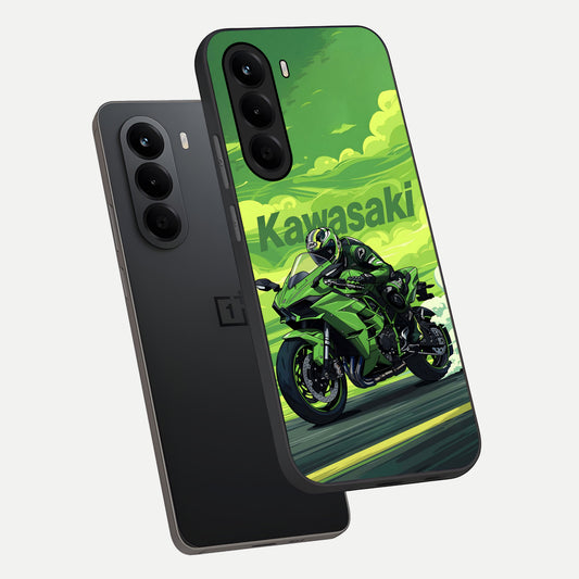  Greenery Sky phone case For OnePlus Nord CE 6 Lite showing premium glass back cover with detailed artwork