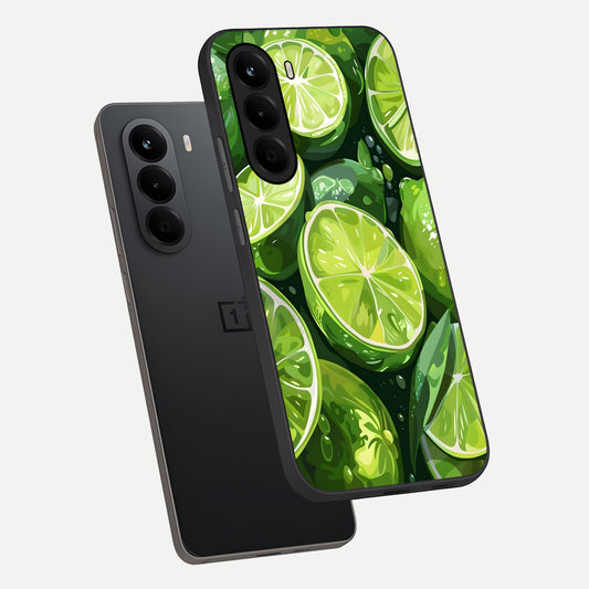  Green Kawasaki phone case For OnePlus Nord CE 6 Lite showing premium glass back cover with detailed artwork