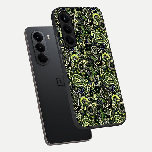  Green Lemon phone case For OnePlus Nord CE 6 Lite showing premium glass back cover with detailed artwork
