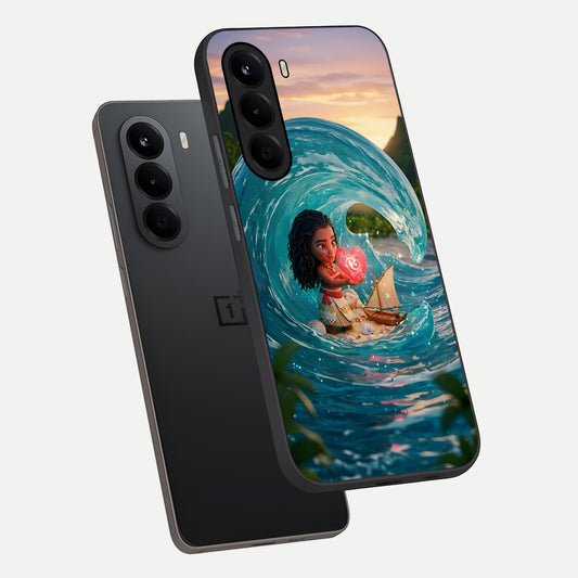  Heart of Ocean phone case For OnePlus Nord CE 6 Lite showing premium glass back cover with detailed artwork
