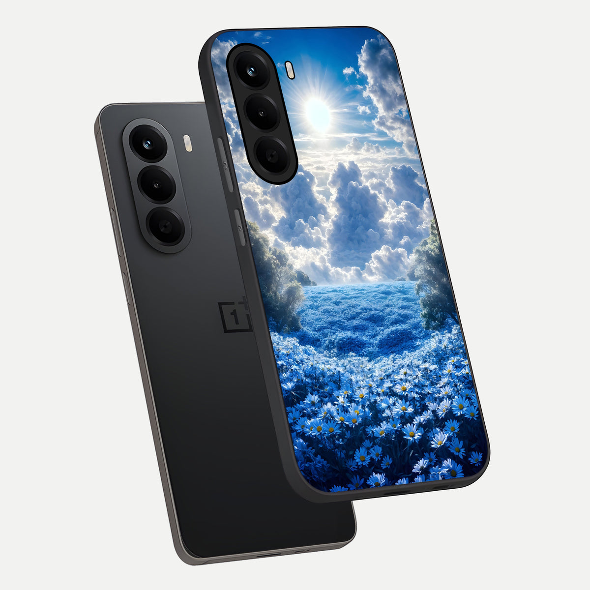  Heavenly Daisy Horizon phone case For OnePlus Nord CE 6 Lite showing premium glass back cover with detailed artwork