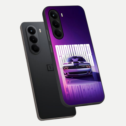  Midnight Muscle Ride phone case For OnePlus Nord CE 6 Lite showing premium glass back cover with detailed artwork