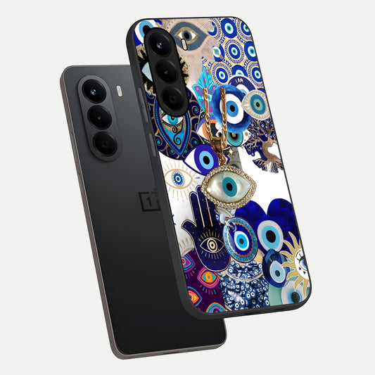  Mystic Charm Eye phone case For OnePlus Nord CE 6 Lite showing premium glass back cover with detailed artwork