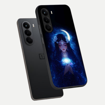  Mystic Moon Queen phone case For OnePlus Nord CE 6 Lite showing premium glass back cover with detailed artwork